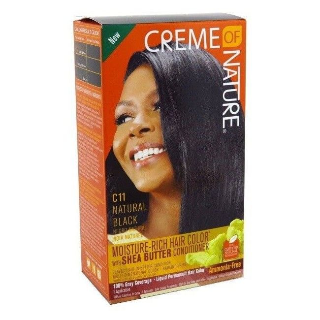 Creme of Nature Liquid Hair Color #C11 Natural Black